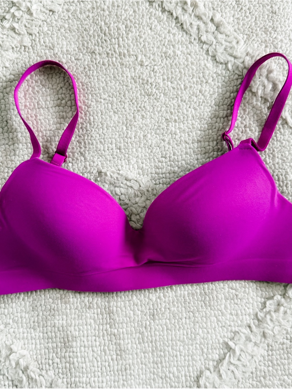 Soma Wireless Bra - Fuchsia Pink